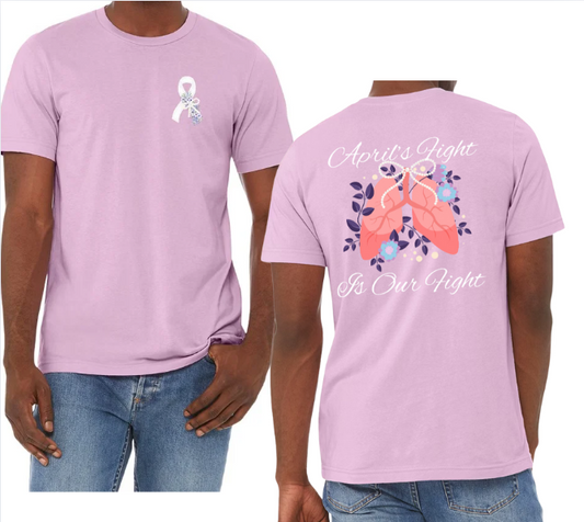 Lavender Bella+Canvas Short Sleeve T-Shirt